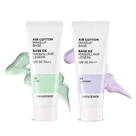 รูปภาพสินค้า:THE FACE SHOP Air Cotton Makeup Base