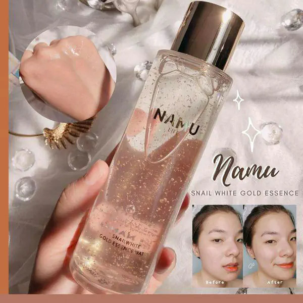 รูปภาพหน้าปกบทความ:Review : Namu Life Snail White Gold Essence น้ำใส ๆ ข้างในมีอะไรดี ?